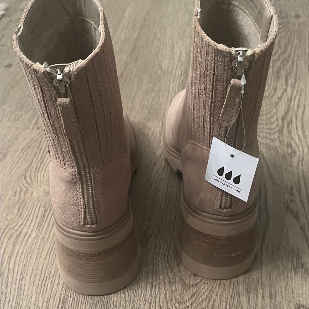 Dolce Vita Tan Ankle Booties - Picture 4 of 8